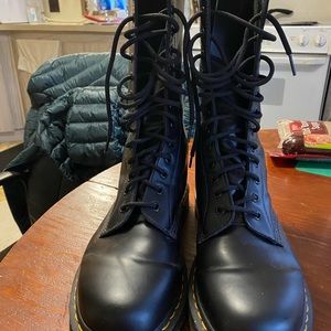 Doc Marten’s black boots, womens size 11, brand new condition never worn outside